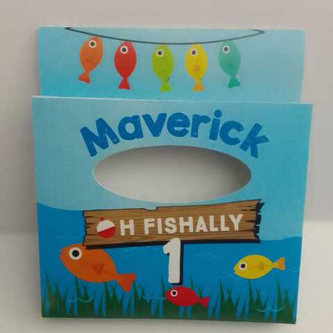 Fish theme crayon Box 