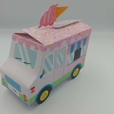Ice Cream Truck party box 