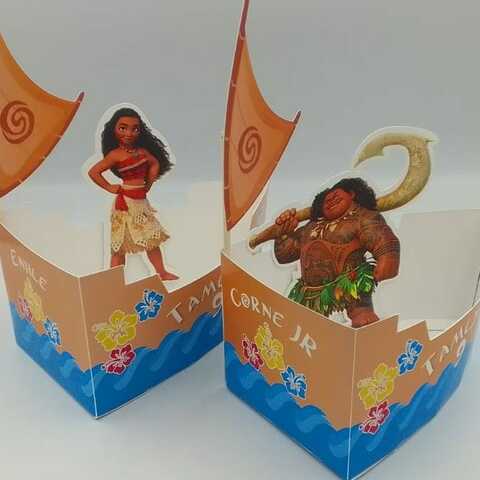 Moana Party box boat